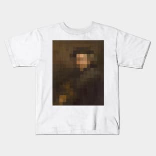 pixel rembrandt Kids T-Shirt